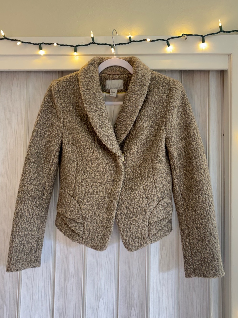 H&M wool blend coat women’s size 6